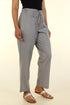 Cambric Cotton Pants in Slate Grey